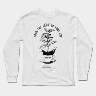 Custom Coffee Tshirt Long Sleeve T-Shirt